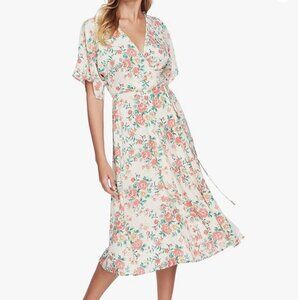 1. State Floral Wrap Dress -Size 20W Summer Spring Party NWT